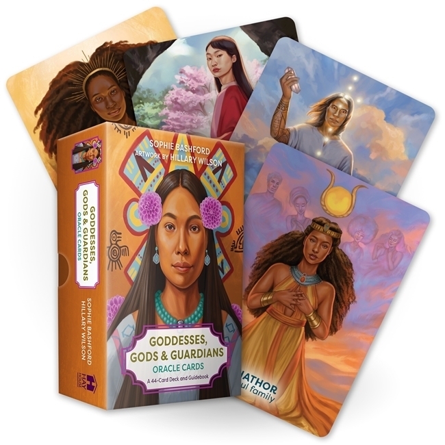 Cover: 9781788176514 | Goddesses, Gods and Guardians Oracle Cards | Sophie Bashford | Box