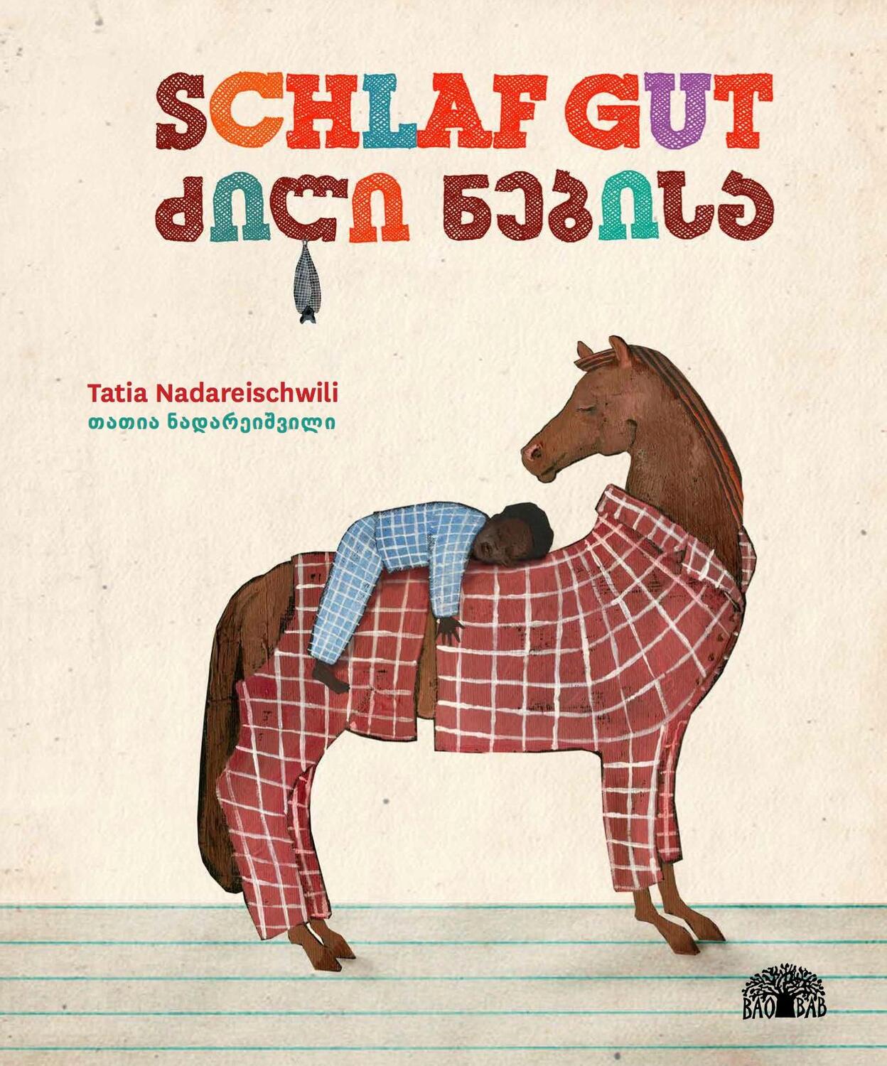 Cover: 9783905804782 | Schlaf gut | Ein Bilderbuch aus Georgien | Tatia Nadareischwili | Buch