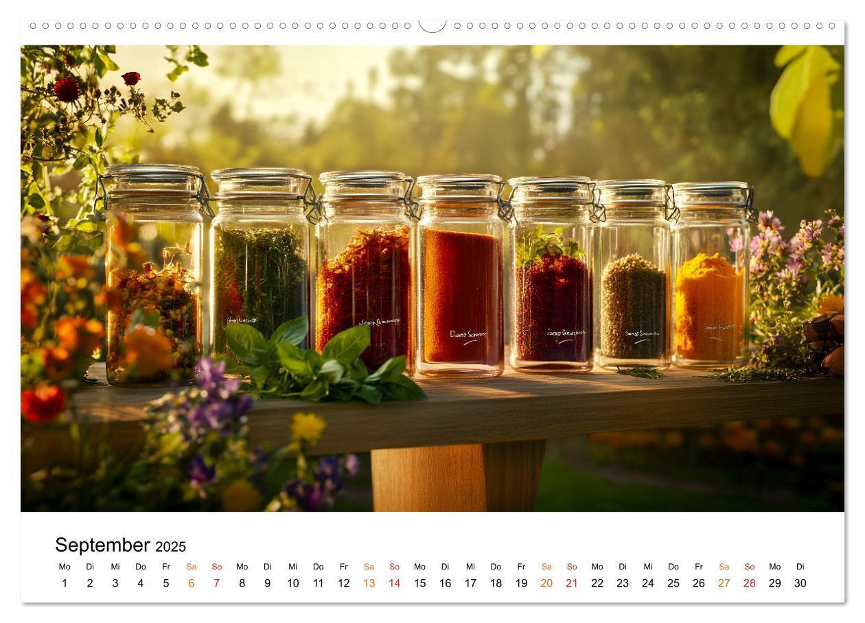 Bild: 9783457235539 | Küchenkalender Glaswerk (Wandkalender 2025 DIN A2 quer), CALVENDO...