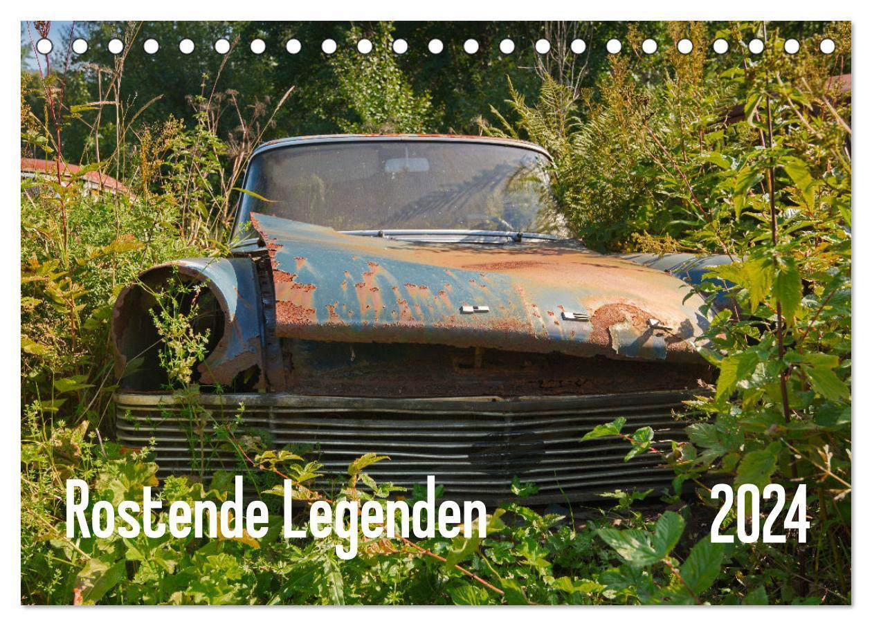 Cover: 9783383740503 | Rostende Legenden (Tischkalender 2024 DIN A5 quer), CALVENDO...