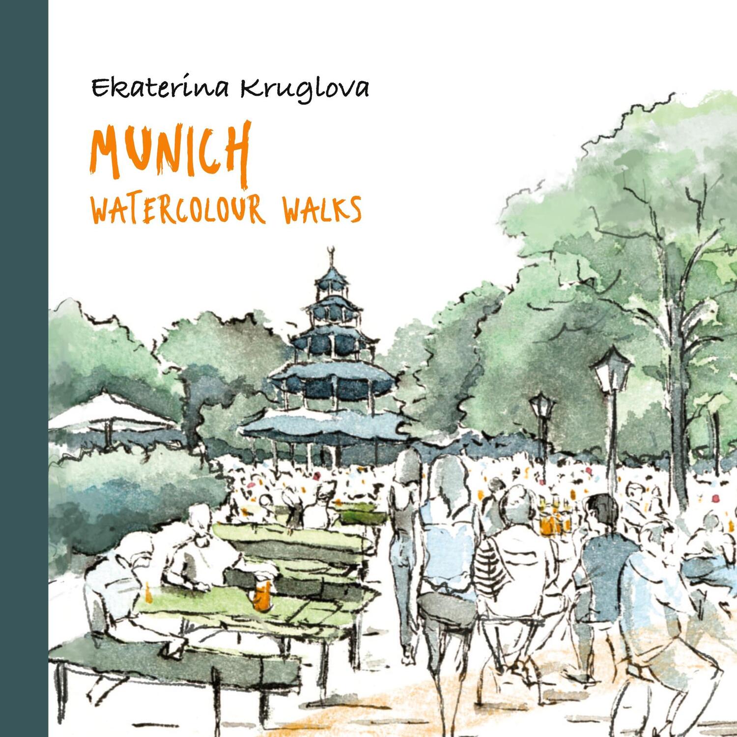 Cover: 9783758364945 | Munich. Watercolour Walks | Ekaterina Kruglova | Buch | Englisch