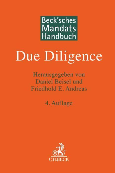 Cover: 9783406773013 | Beck'sches Mandatshandbuch Due Diligence | Daniel Beisel (u. a.)
