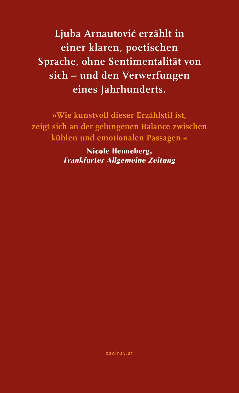 Bild: 9783552075085 | Erste Töchter | Roman | Ljuba Arnautovic | Buch | 160 S. | Deutsch