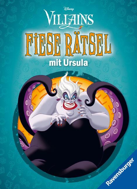 Cover: 9783473489343 | Ravensburger Disney Villains: Fiese Rätsel mit Ursula - Knifflige...