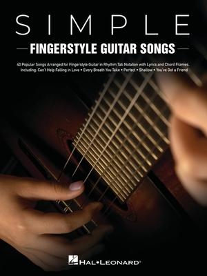 Cover: 840126939514 | Simple Fingerstyle Guitar Songs: 40 Popular Songs Arranged for...