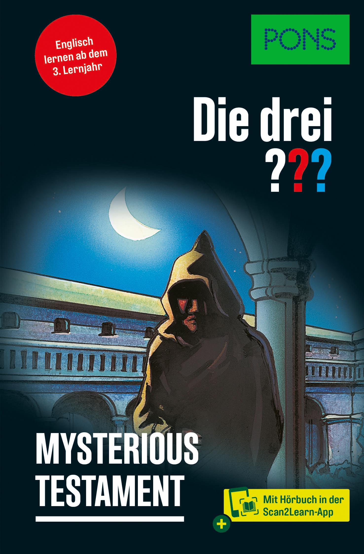 Cover: 9783120101666 | PONS Die Drei ??? Mysterious Testament | Taschenbuch | Die drei ???