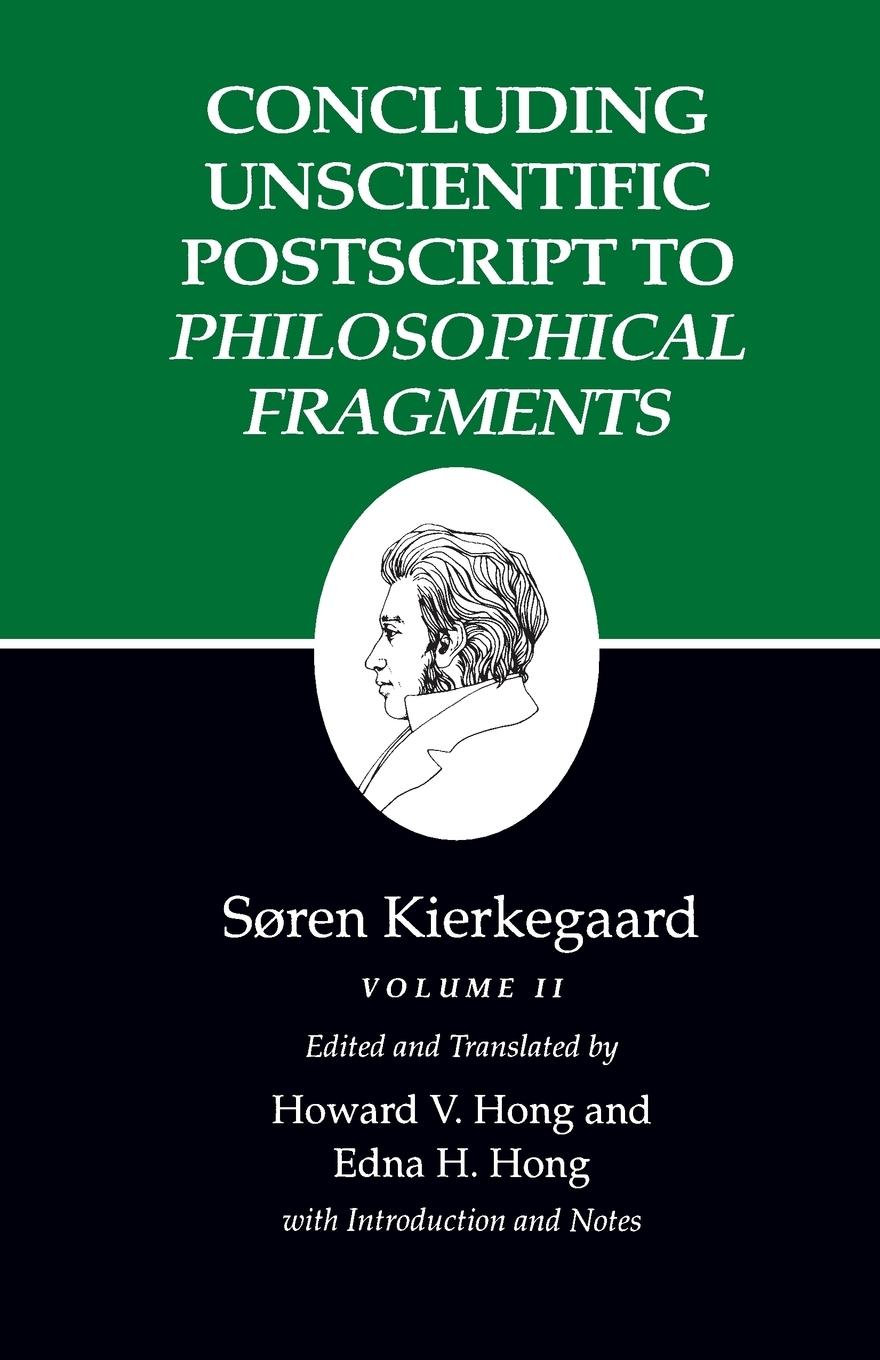 Cover: 9780691020822 | Concluding Unscientific Postscript to Philosophical Fragments | Buch