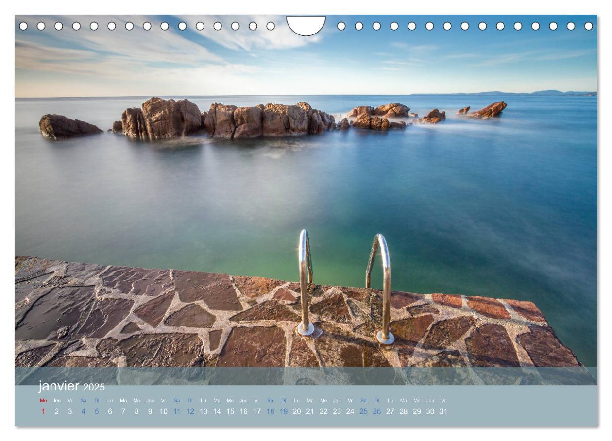 Bild: 9781325947409 | Littoral de la Côte d'Azur (Calendrier mural 2025 DIN A4 vertical),...