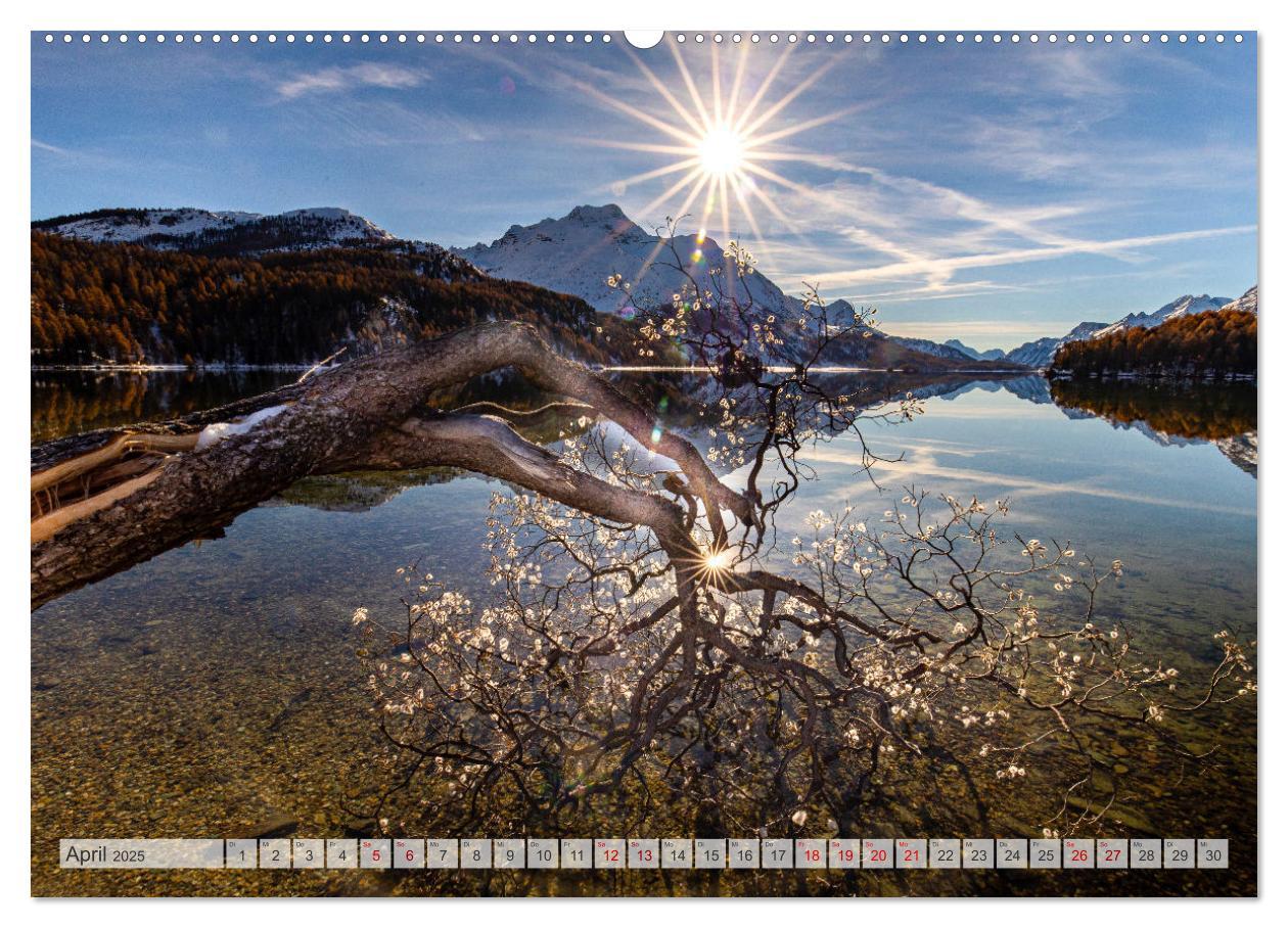 Bild: 9783383912238 | Silsersee Engadin (Wandkalender 2025 DIN A2 quer), CALVENDO...