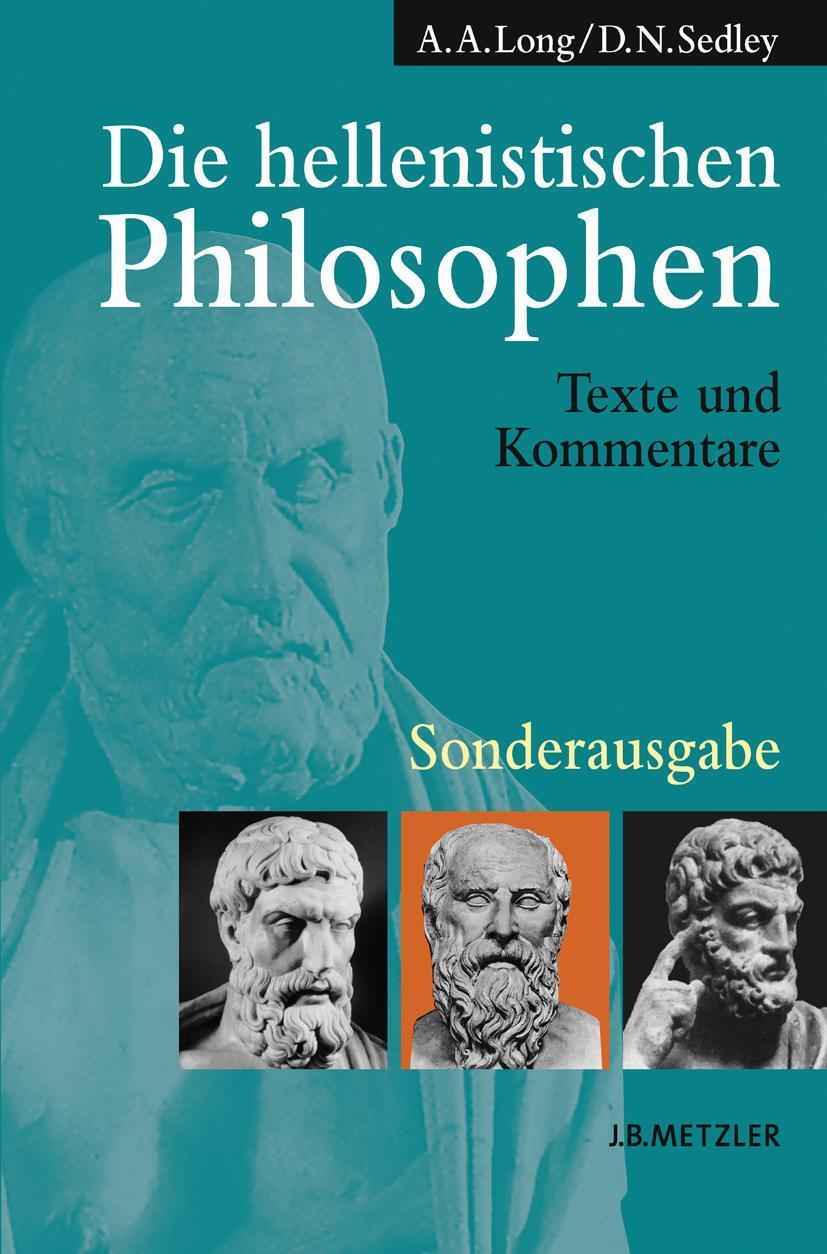 Cover: 9783476021748 | Die hellenistischen Philosophen. Sonderausgabe | Texte und Kommentare