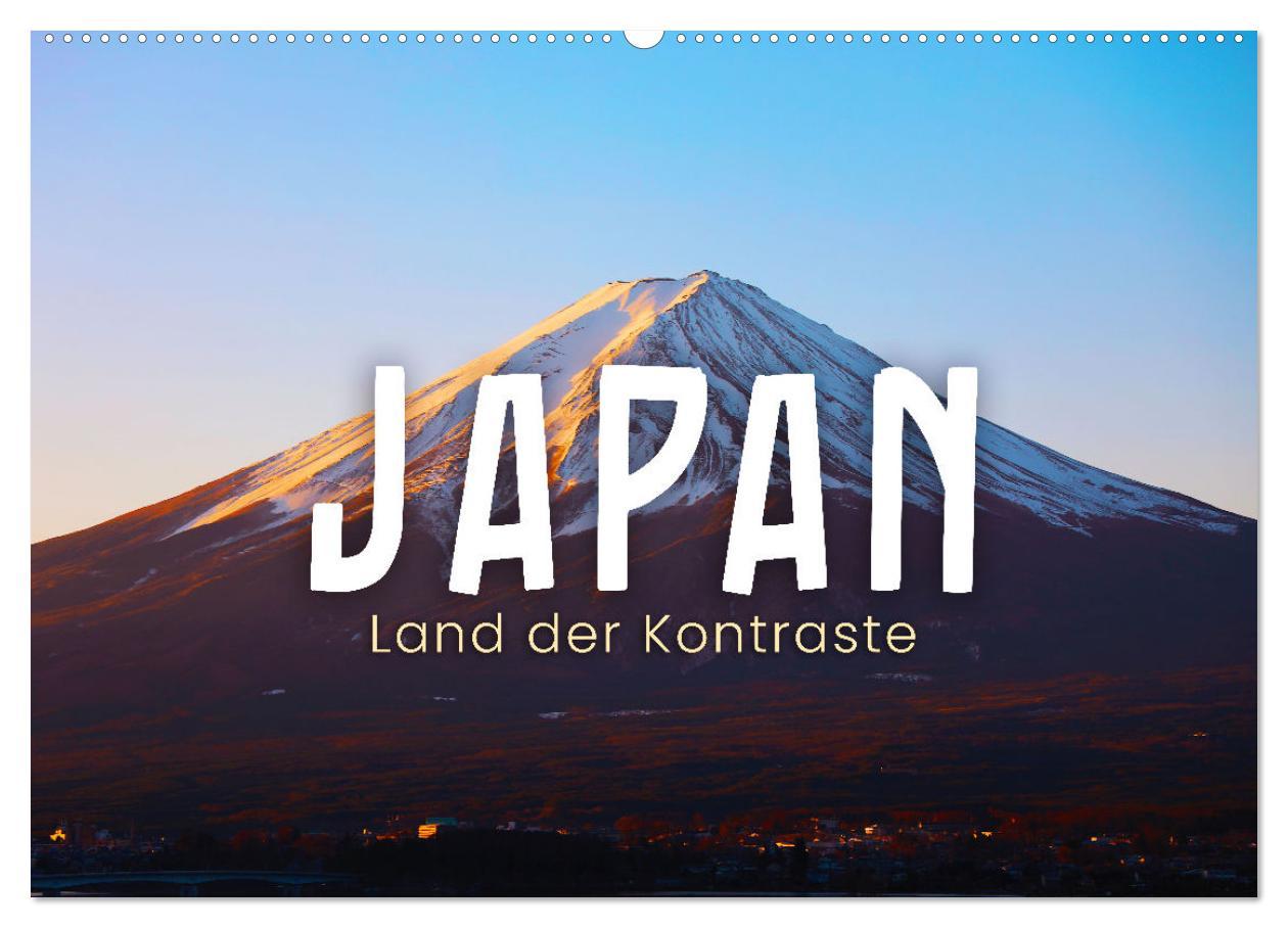 Cover: 9783435073054 | Japan - Land der Kontraste (Wandkalender 2025 DIN A2 quer),...