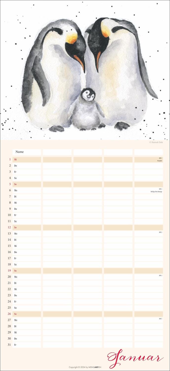 Bild: 9783839901120 | Happy Family Familienplaner 2025 | Kalender | Spiralbindung | 15 S.