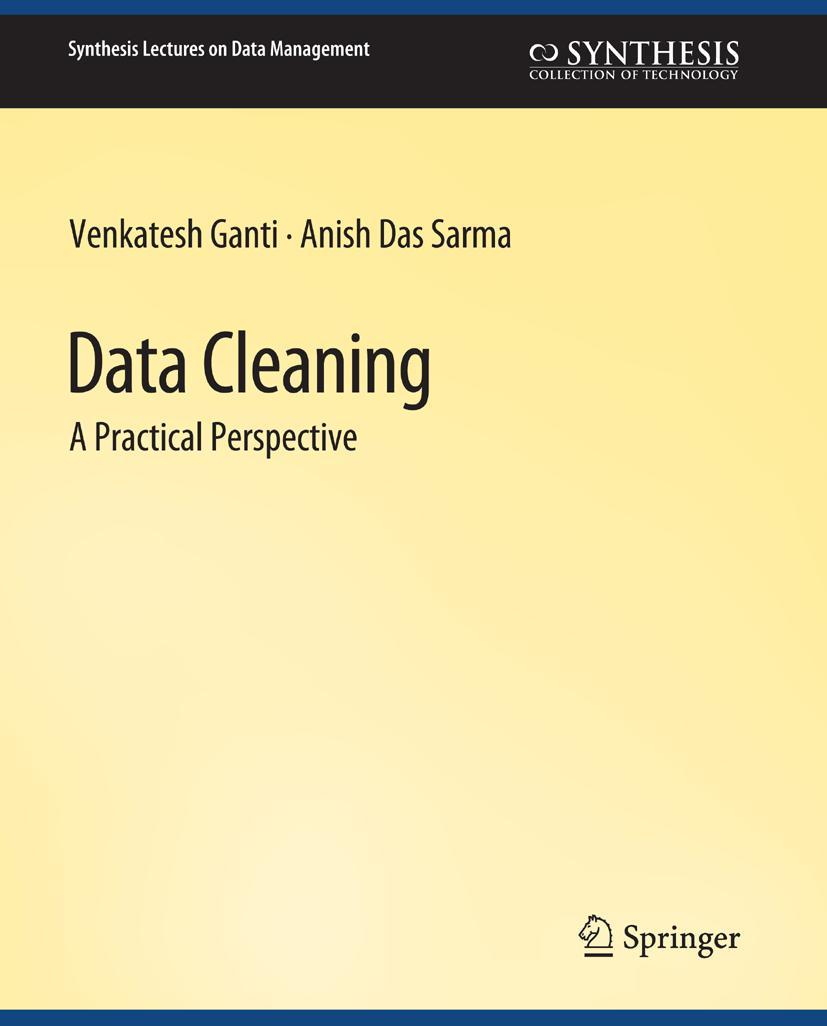 Cover: 9783031007699 | Data Cleaning | Anish Das Sarma (u. a.) | Taschenbuch | xv | Englisch