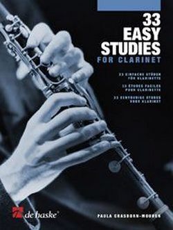 Cover: 9789043128179 | 33 Easy Studies for Clarinet | De Haske Publications