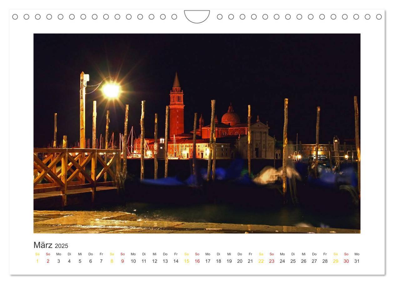 Bild: 9783435820450 | Venedig (Wandkalender 2025 DIN A4 quer), CALVENDO Monatskalender