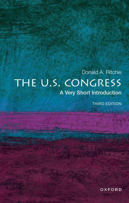 Cover: 9780197620786 | The U.S. Congress: A Very Short Introduction | Donald A Ritchie | Buch