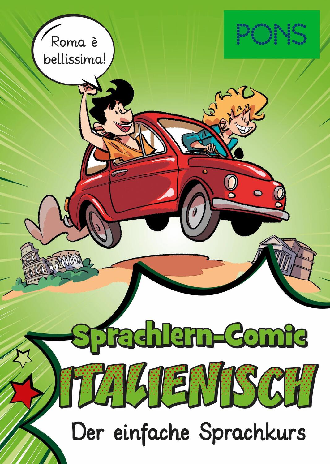 Cover: 9783125624146 | PONS Sprachlern-Comic Italienisch | Der einfache Sprachkurs | Buch