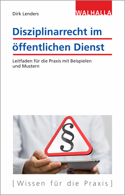 Cover: 9783802915918 | Disziplinarrecht im öffentlichen Dienst | Dirk Lenders | Buch | 224 S.