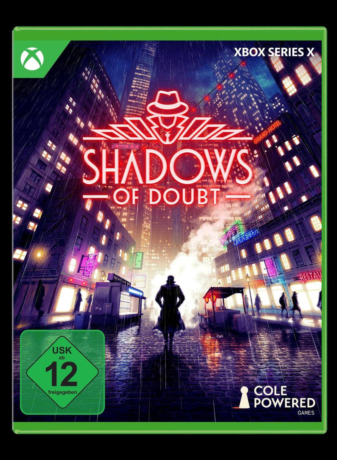 Cover: 5056208823786 | Shadows of Doubt (XBox 2) | Blu-ray Disc | Deutsch | 2024 | Microsoft