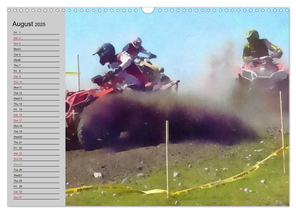 Bild: 9781325952120 | Enduro Racing (Wall Calendar 2025 DIN A3 landscape), CALVENDO 12...