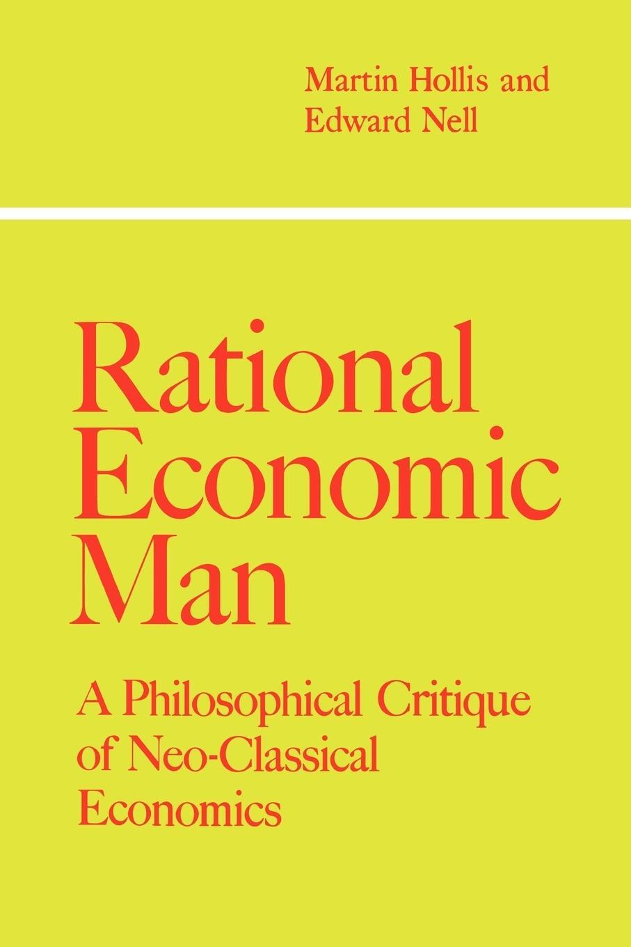 Cover: 9780521033886 | Rational Economic Man | Hollis (u. a.) | Taschenbuch | Paperback