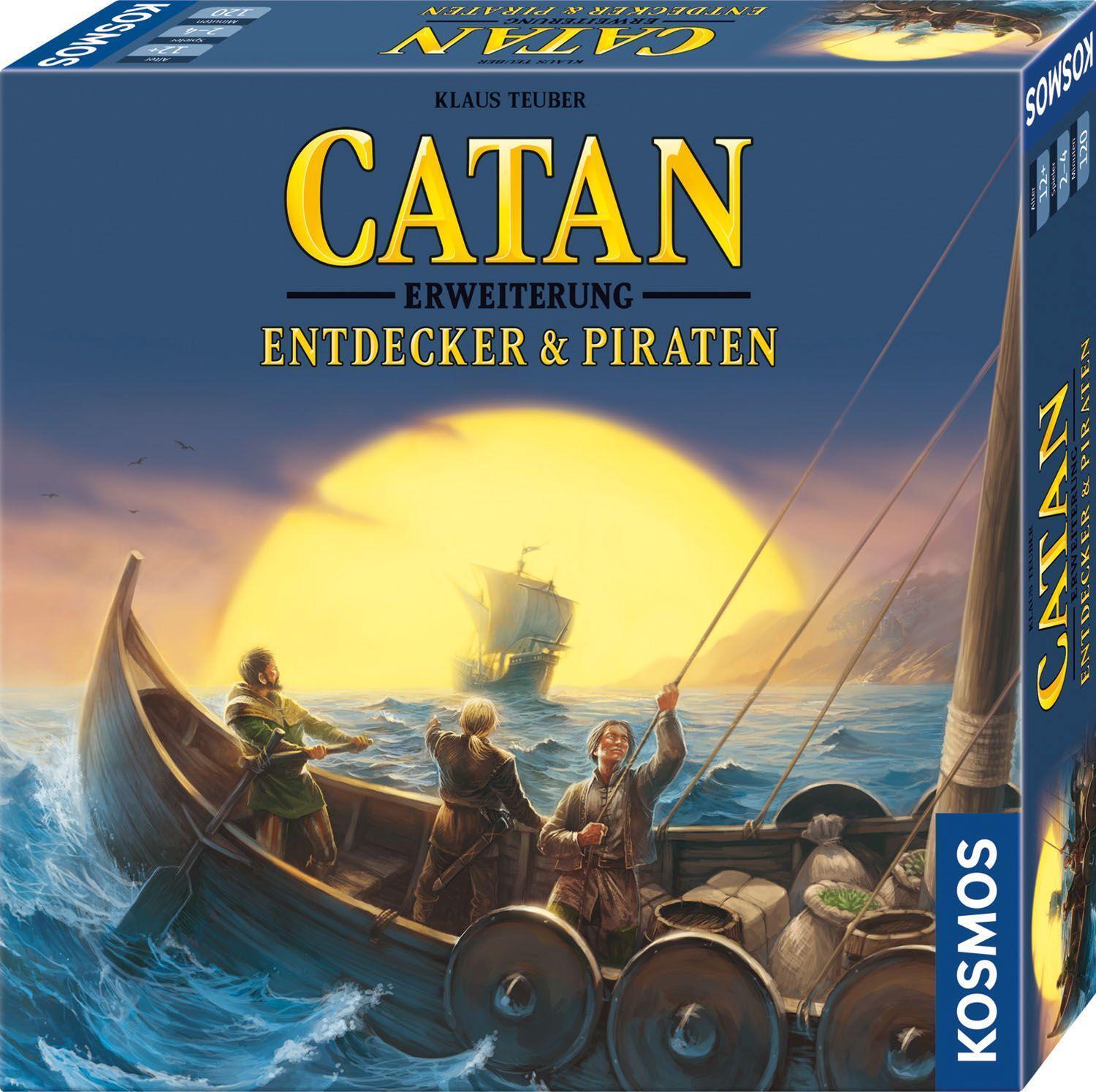 Cover: 4002051682750 | CATAN - Erweiterung - Entdecker & Piraten | Klaus Teuber | Spiel