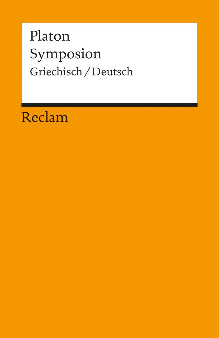 Cover: 9783150184356 | Symposion | Neuübersetzung | Platon | Taschenbuch | 215 S. | Deutsch