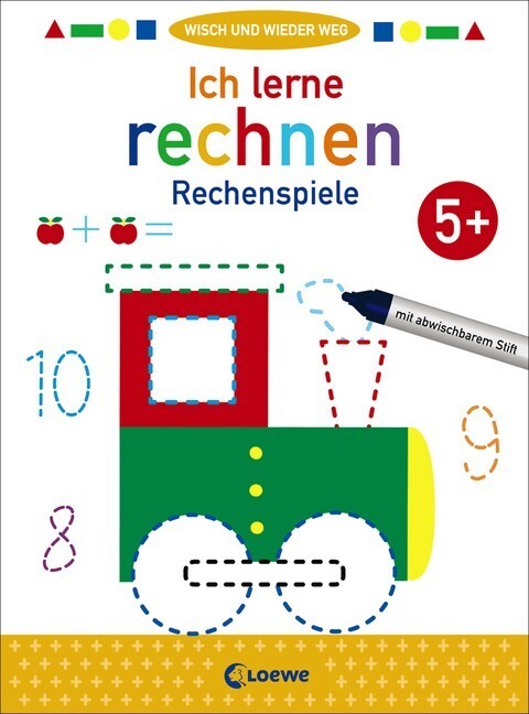 Cover: 9783743204362 | Wisch und wieder weg - Ich lerne rechnen 5+ | Joshua Schulz | Buch