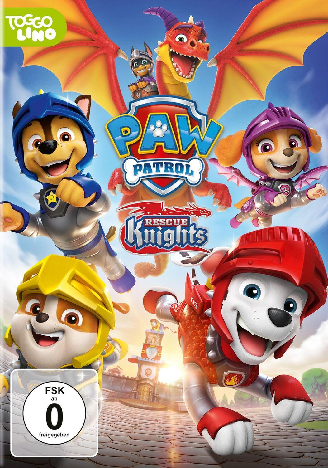 Cover: 5053083259570 | PAW Patrol: Rescue Knights | DVD | Deutsch | 2019 | Paramount