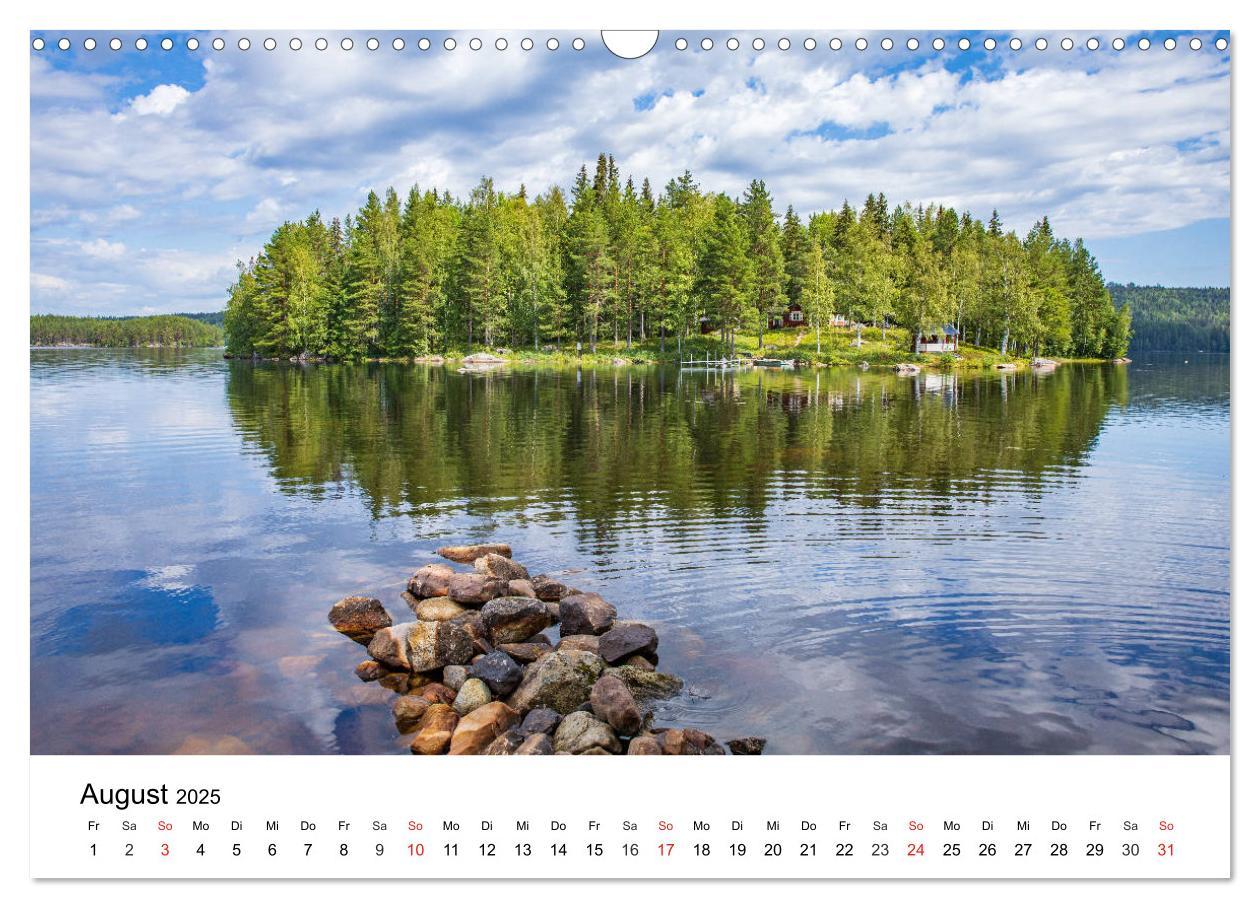 Bild: 9783435205158 | Schwedischer Sommer in Värmland (Wandkalender 2025 DIN A3 quer),...