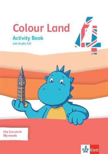 Cover: 9783125894624 | Colour Land 4. Ab Klasse 3. Activity Book mit Audio-CD Klasse 4 | Buch