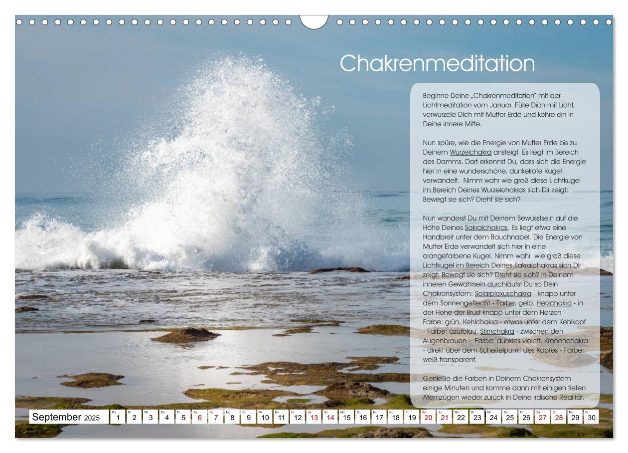 Bild: 9783435184323 | Meditation - Ein Kalender zum Mitmachen (Wandkalender 2025 DIN A3...