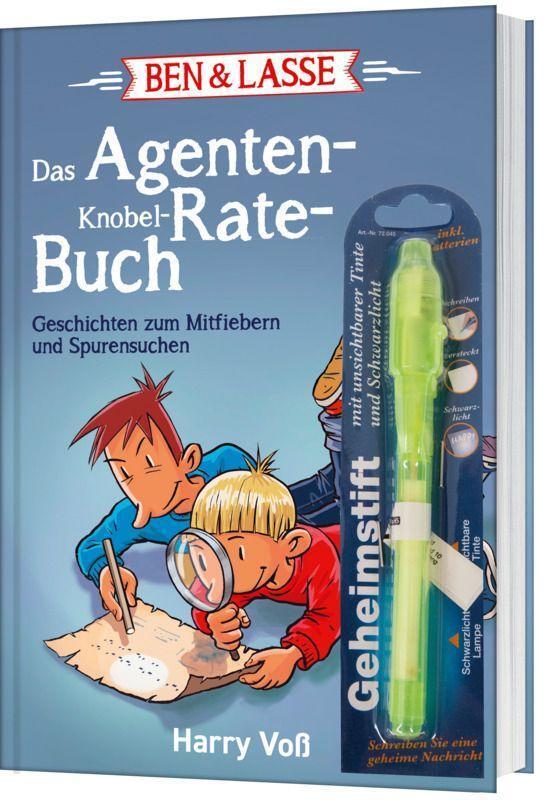 Cover: 9783417287950 | Ben &amp; Lasse - Das Agenten-Knobel-Rate-Buch | Harry Voß | Buch | 144 S.