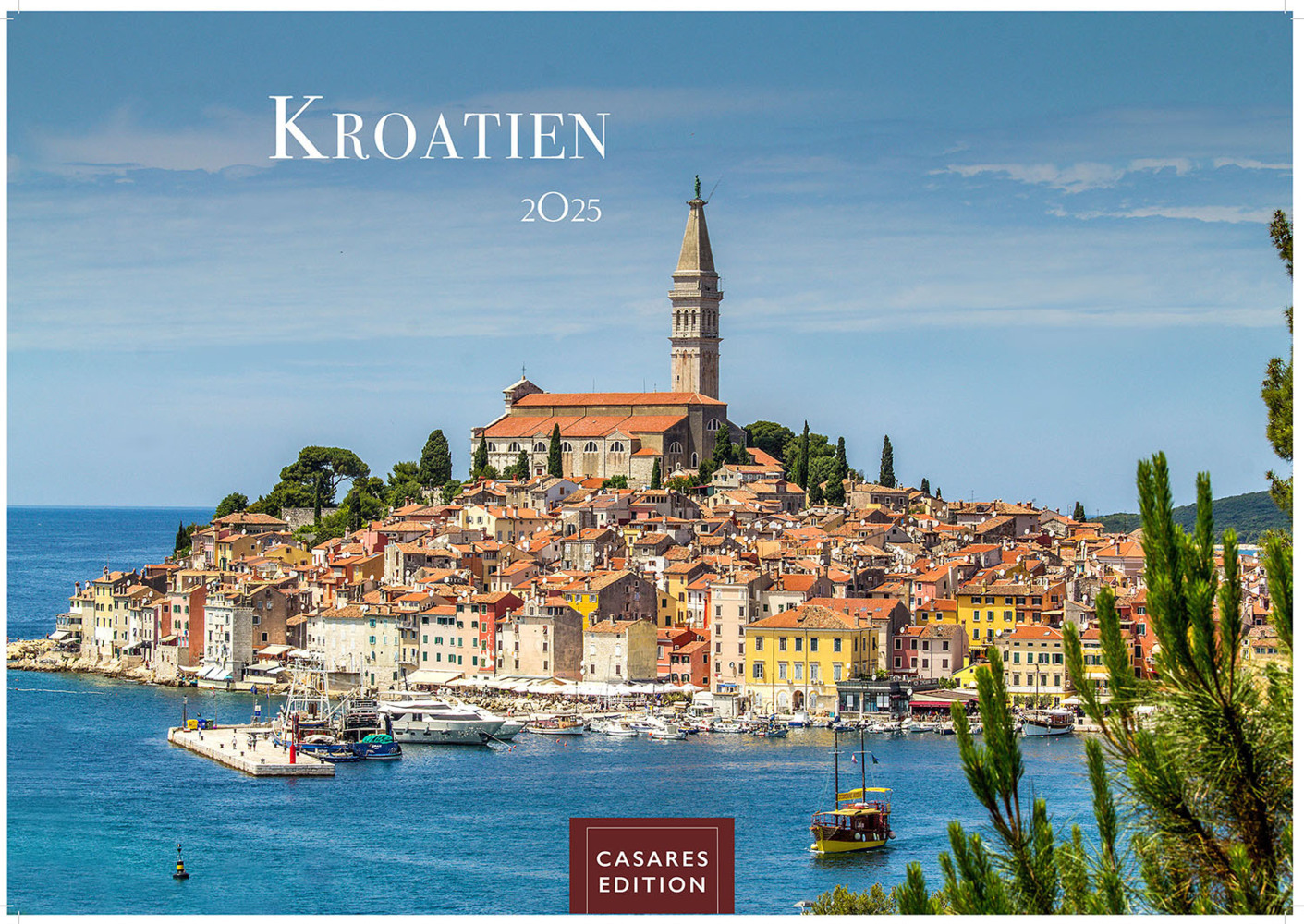 Cover: 9781835240663 | Kroatien 2025 L 35x50cm | Kalender | 14 S. | Deutsch | 2025