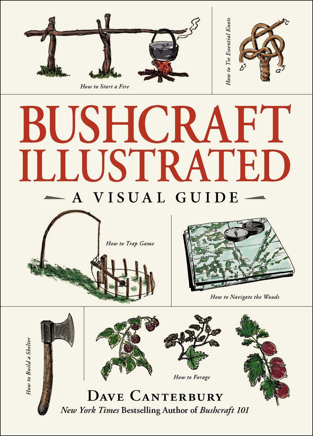 Cover: 9781507209028 | Bushcraft Illustrated | A Visual Guide | Dave Canterbury | Buch | 2019