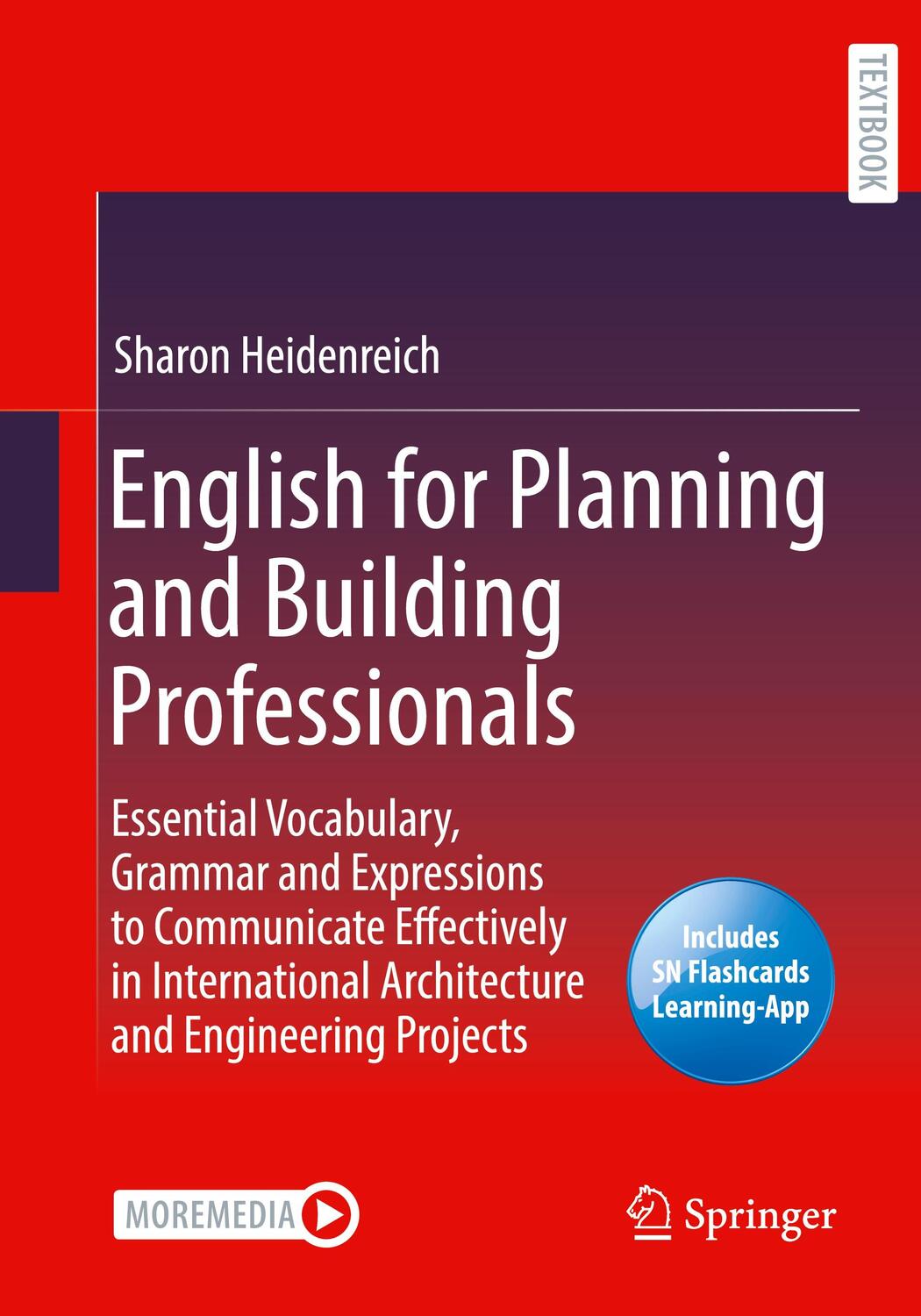 Cover: 9783658399603 | English for Planning and Building Professionals | Sharon Heidenreich