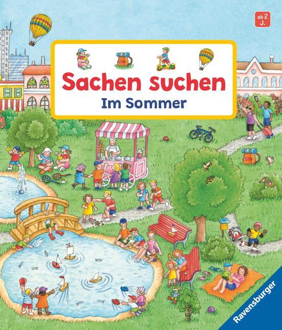 Cover: 9783473438969 | Sachen suchen: Im Sommer | Susanne Gernhäuser | Buch | 24 S. | Deutsch