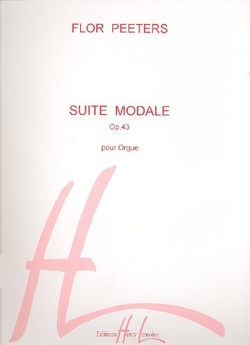 Cover: 9790230936736 | Suite Modale Op.43 | Peeters | Buch | Lemoine | EAN 9790230936736