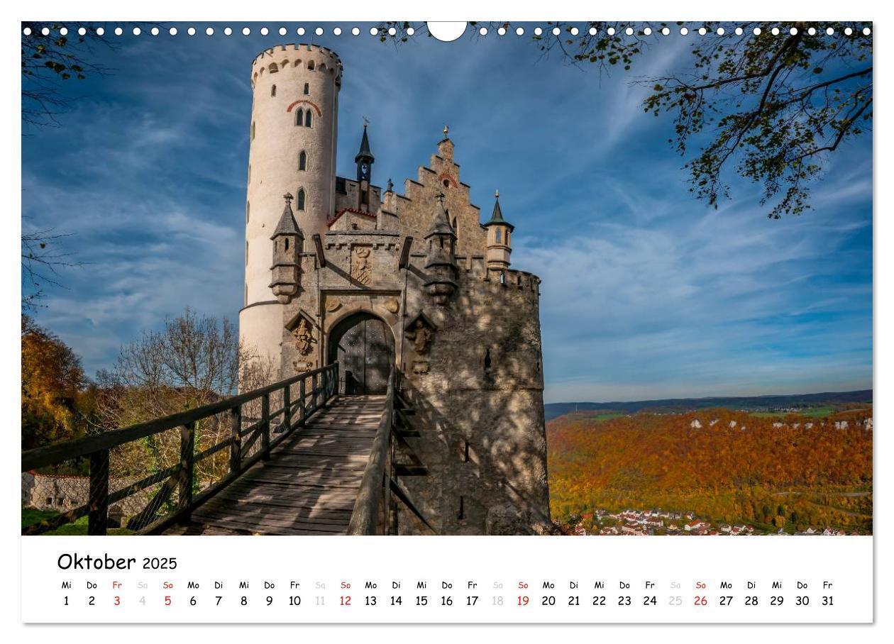 Bild: 9783435472833 | Schlösser und Gärten Süddeutschland (Wandkalender 2025 DIN A3...