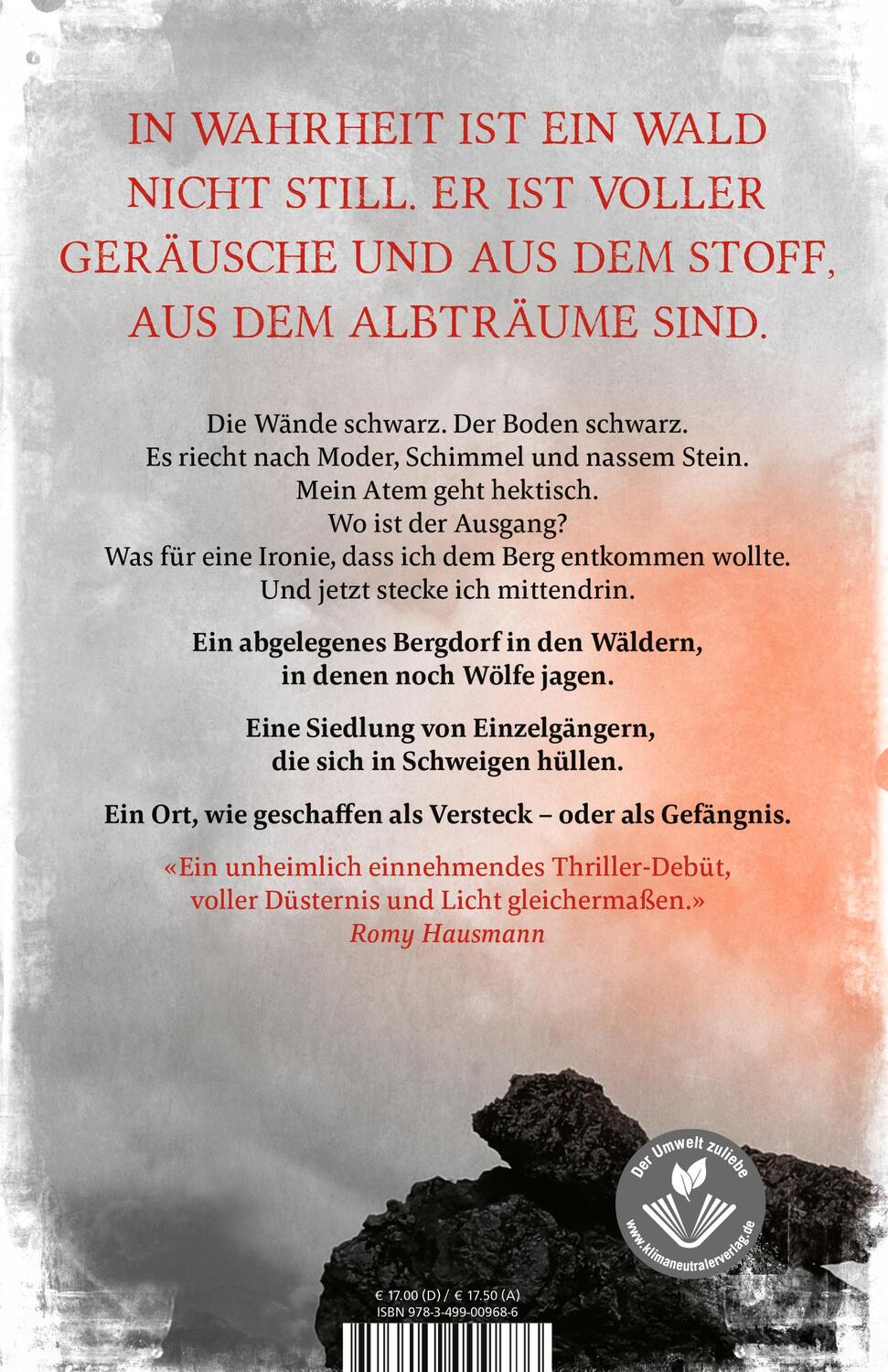 Rückseite: 9783499009686 | Wolfskinder | Die Thriller-Sensation aus Deutschland | Vera Buck