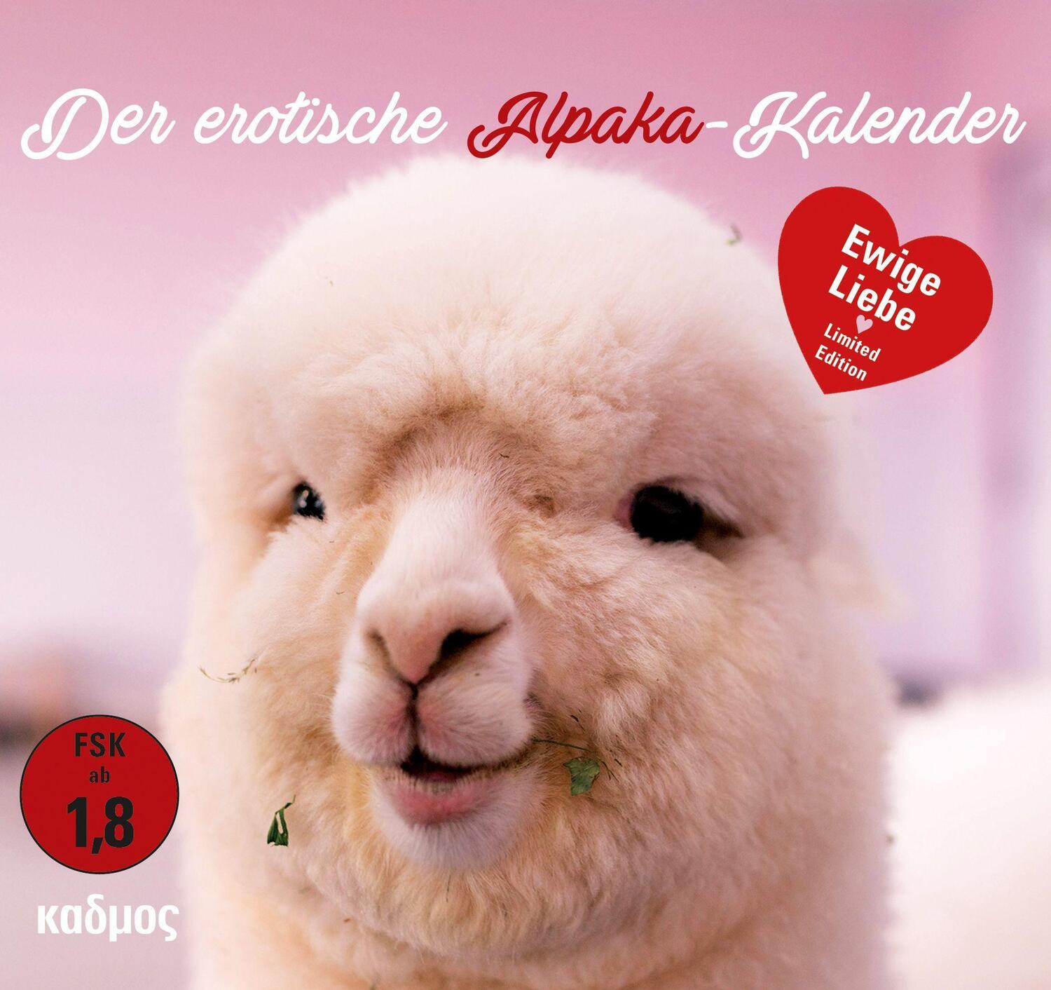 Cover: 9783865995407 | Der erotische Alpaka-Kalender | »Ewige Liebe« Limited Edition | 2022
