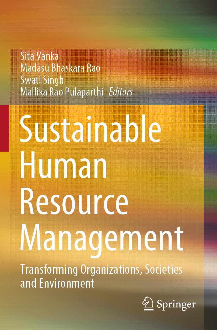 Cover: 9789811556586 | Sustainable Human Resource Management | Sita Vanka (u. a.) | Buch | xi