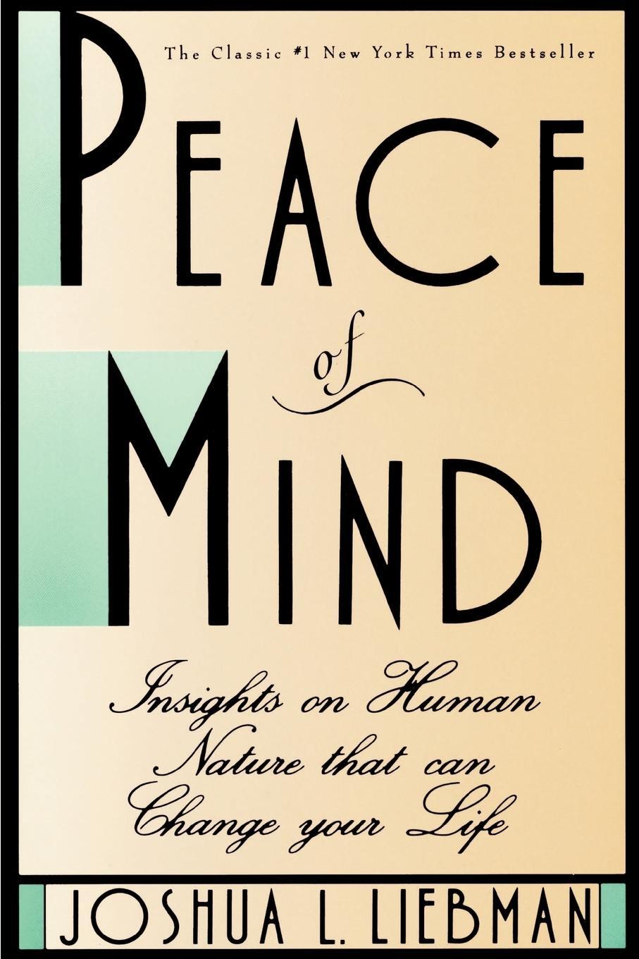 Cover: 9780806514963 | Peace of Mind | Insights on Human Nature That Can Change Your Life
