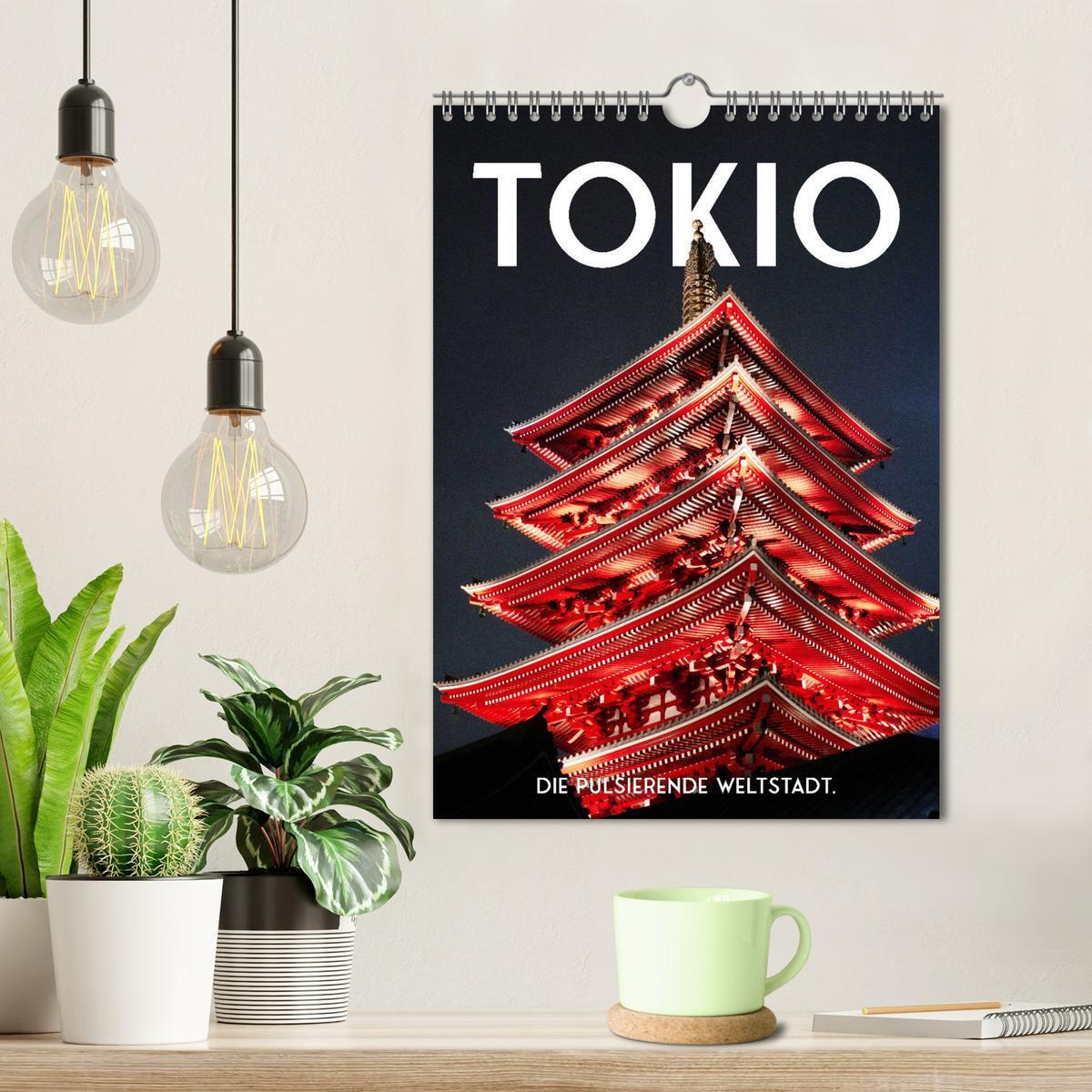 Bild: 9783435913534 | Tokio - Die pulsierende Weltstadt. (Wandkalender 2025 DIN A4 hoch),...