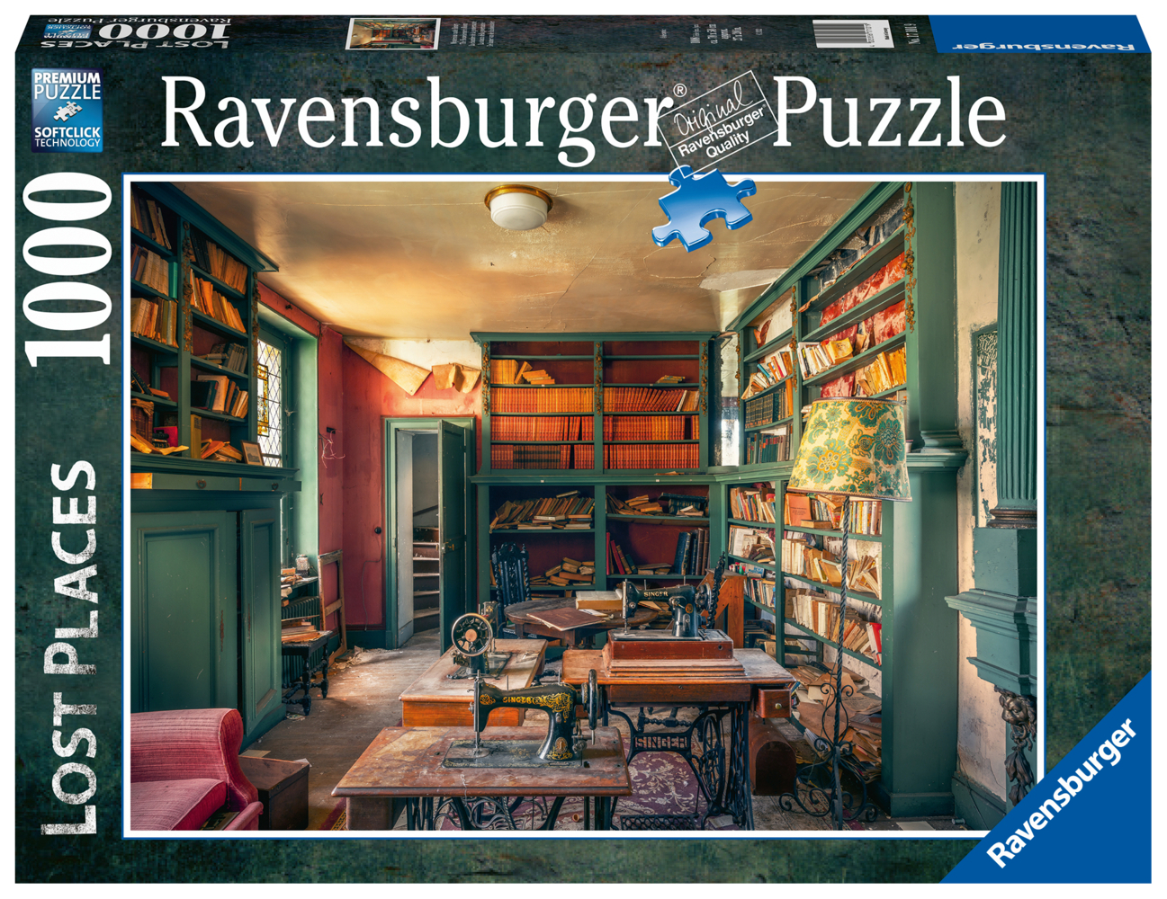 Cover: 4005556171019 | Ravensburger Puzzle - Mysterious castle library - Lost Places 1000...