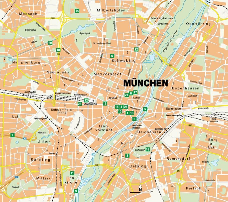 Bild: 9783734323041 | Streifzüge durch München | Isabel Bernstein | Taschenbuch | 192 S.