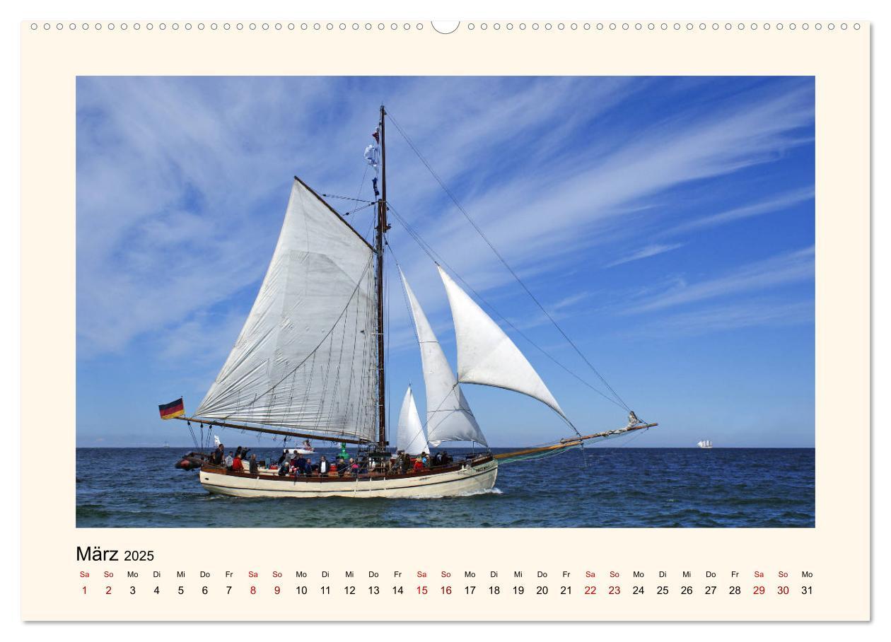 Bild: 9783435310364 | Unter vollen Segeln Traditionssegler auf der Ostsee (Wandkalender...