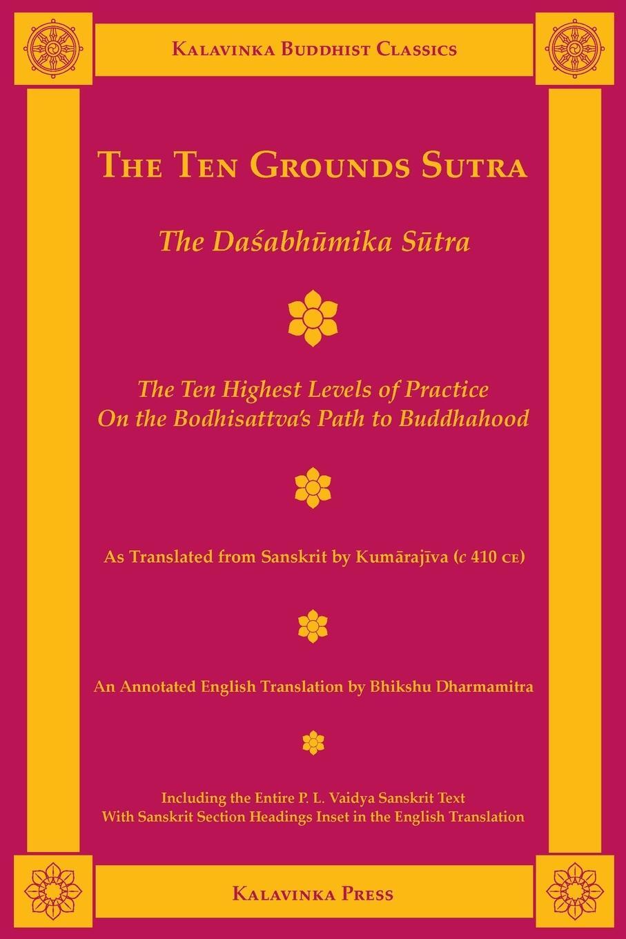 Cover: 9781935413103 | The Ten Grounds Sutra | The Dasabhumika Sutra | Taschenbuch | Englisch