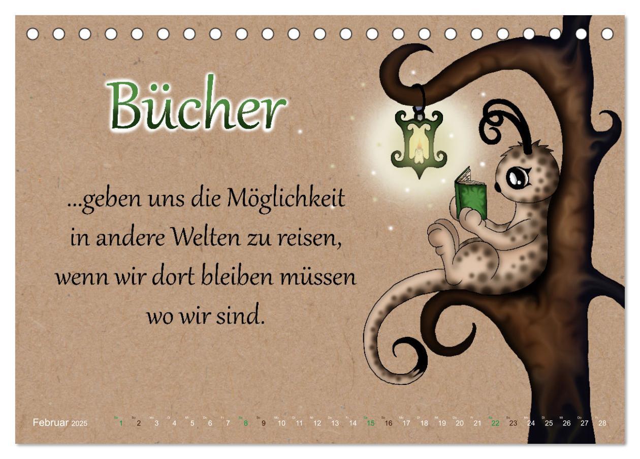 Bild: 9783435049929 | Motiviert durchs Leben (Tischkalender 2025 DIN A5 quer), CALVENDO...