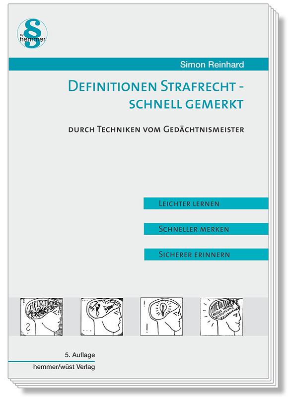 Cover: 9783968383408 | Definition Strafrecht - schnell gemerkt | Simon Reinhard | Taschenbuch